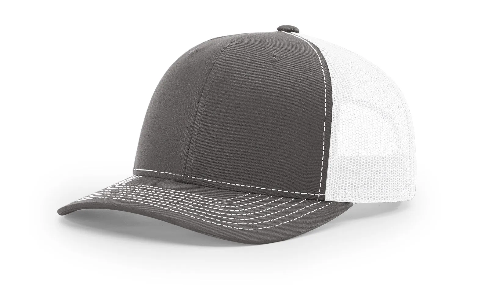 112 Richardson Hat | Work Hard Live Well | White   Black | Manready Mercantile