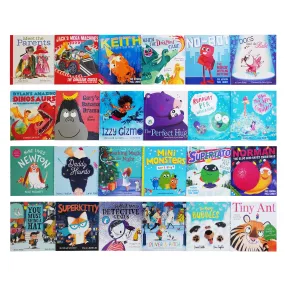 24 Childrens Mini Picture Books Collection Set - Ages 0-5 - Paperback