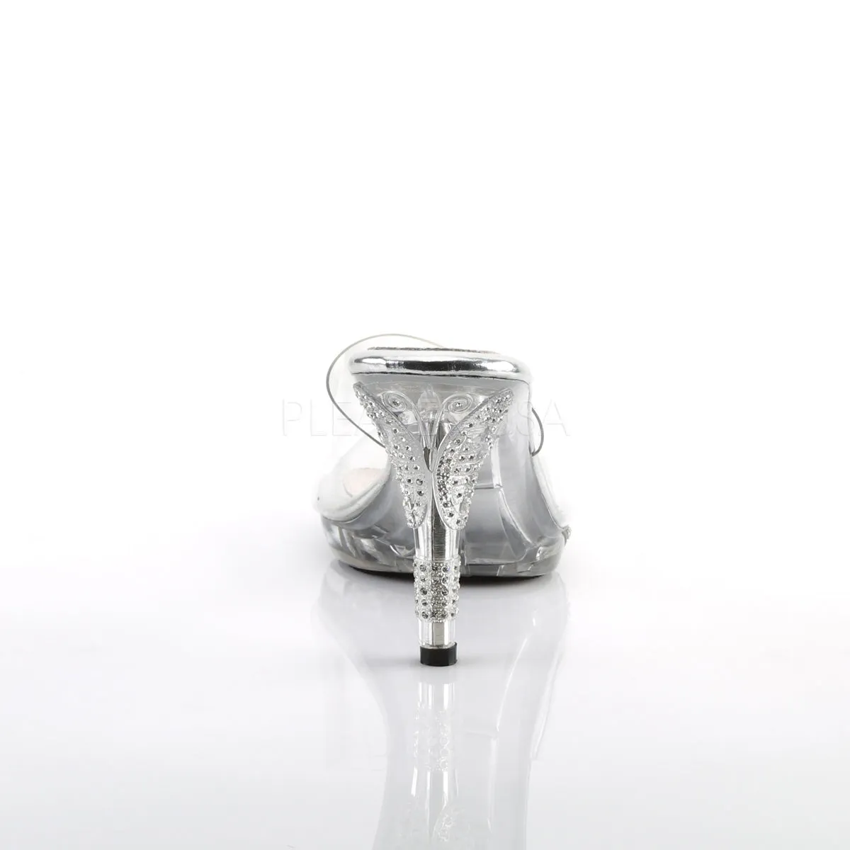 3" Heel IRIS-401 Clear