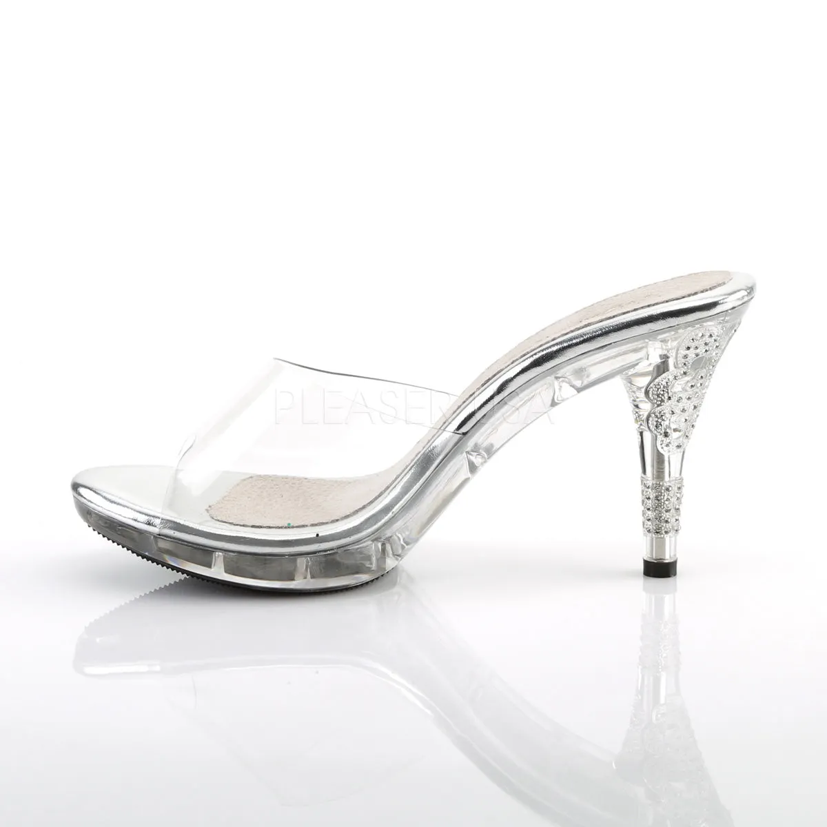 3" Heel IRIS-401 Clear