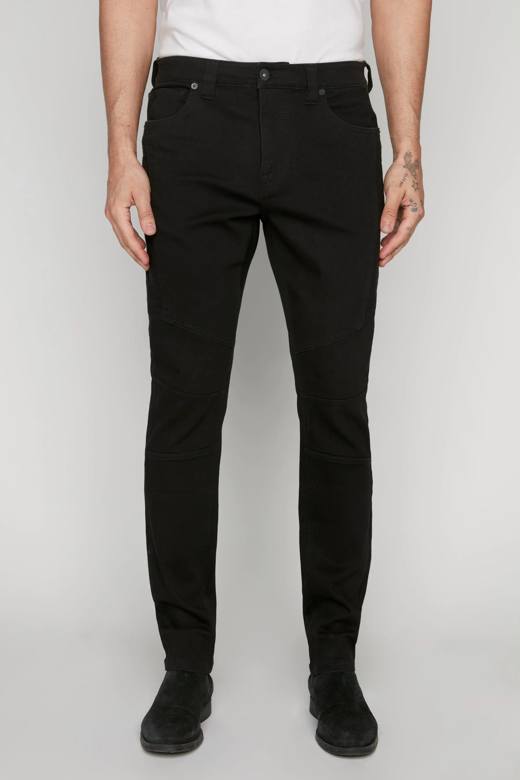 5 Pocket Slim Fit Jeans -  Black