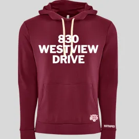 Unisex 830 Westview Drive Graphic Hoodie Sweatshirt