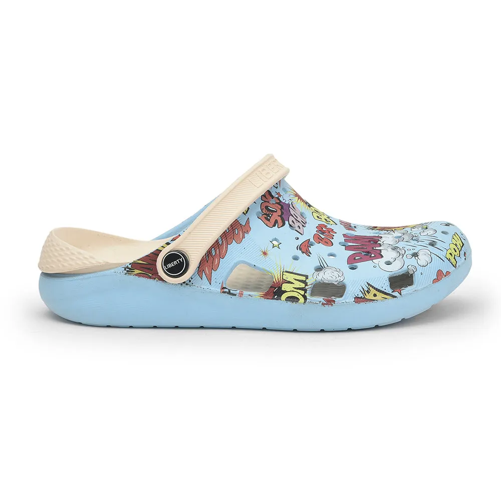 A-HA By Liberty LPMXT-810 Men Sea Blue Clogs