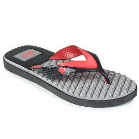 A-HA Casual Red Flip-Flop For Men HUNK-1 By Liberty