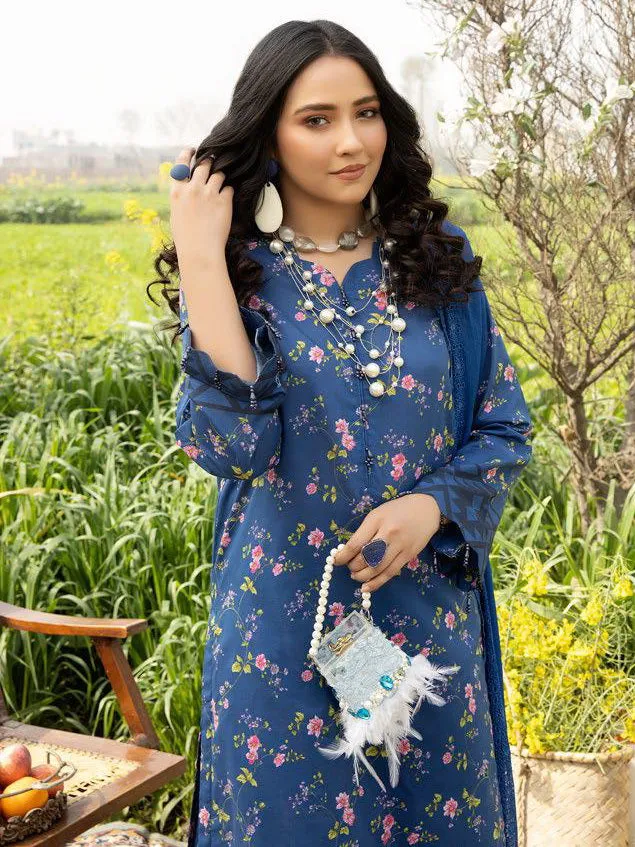 Aafreen by Riaz Arts Digital Printed Lawn Unstitched 3Piece Suit AF-33