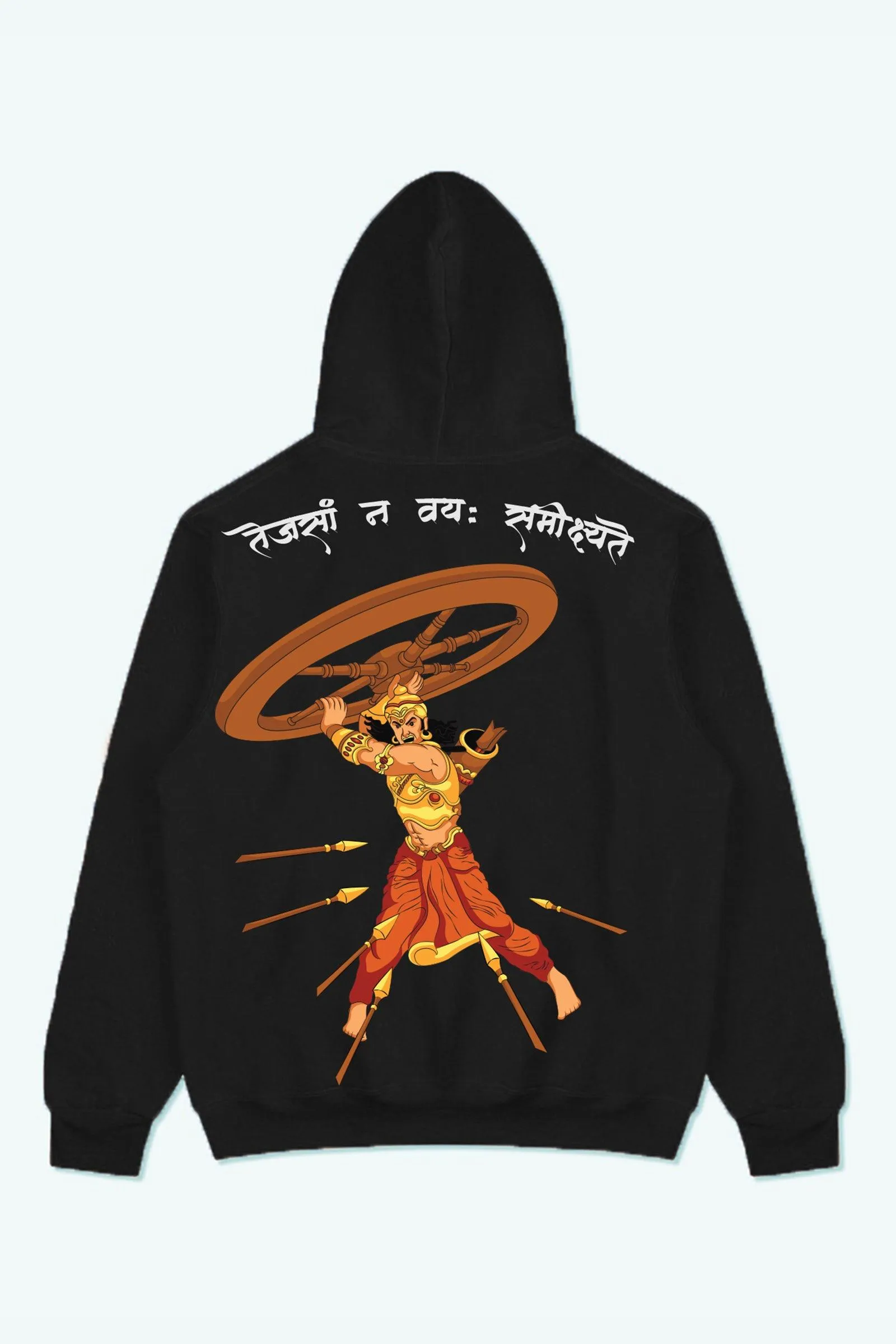 ABHIMANYU HEROIC LEGACY HOODIE (BLACK)