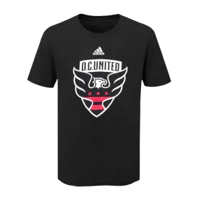 adidas - Kids' (Junior) D.C. United Short Sleeve Logo T-Shirt (RV8PAKMKDC)