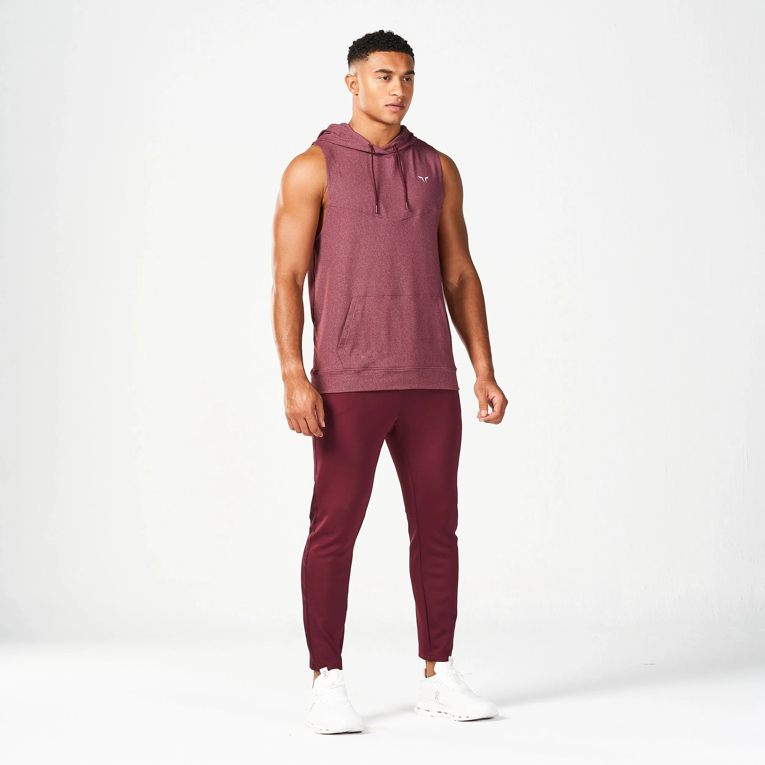 Adonis Hoodie 2.0 - Burgundy Marl