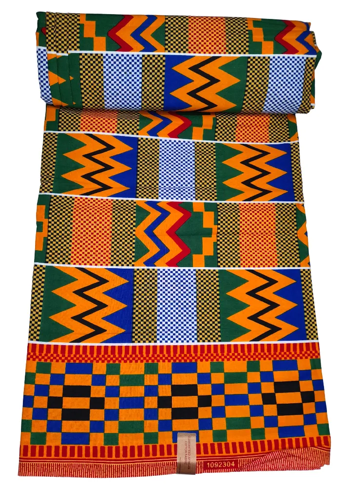 African Kente Print   - CA207