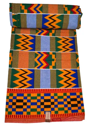 African Kente Print   - CA207