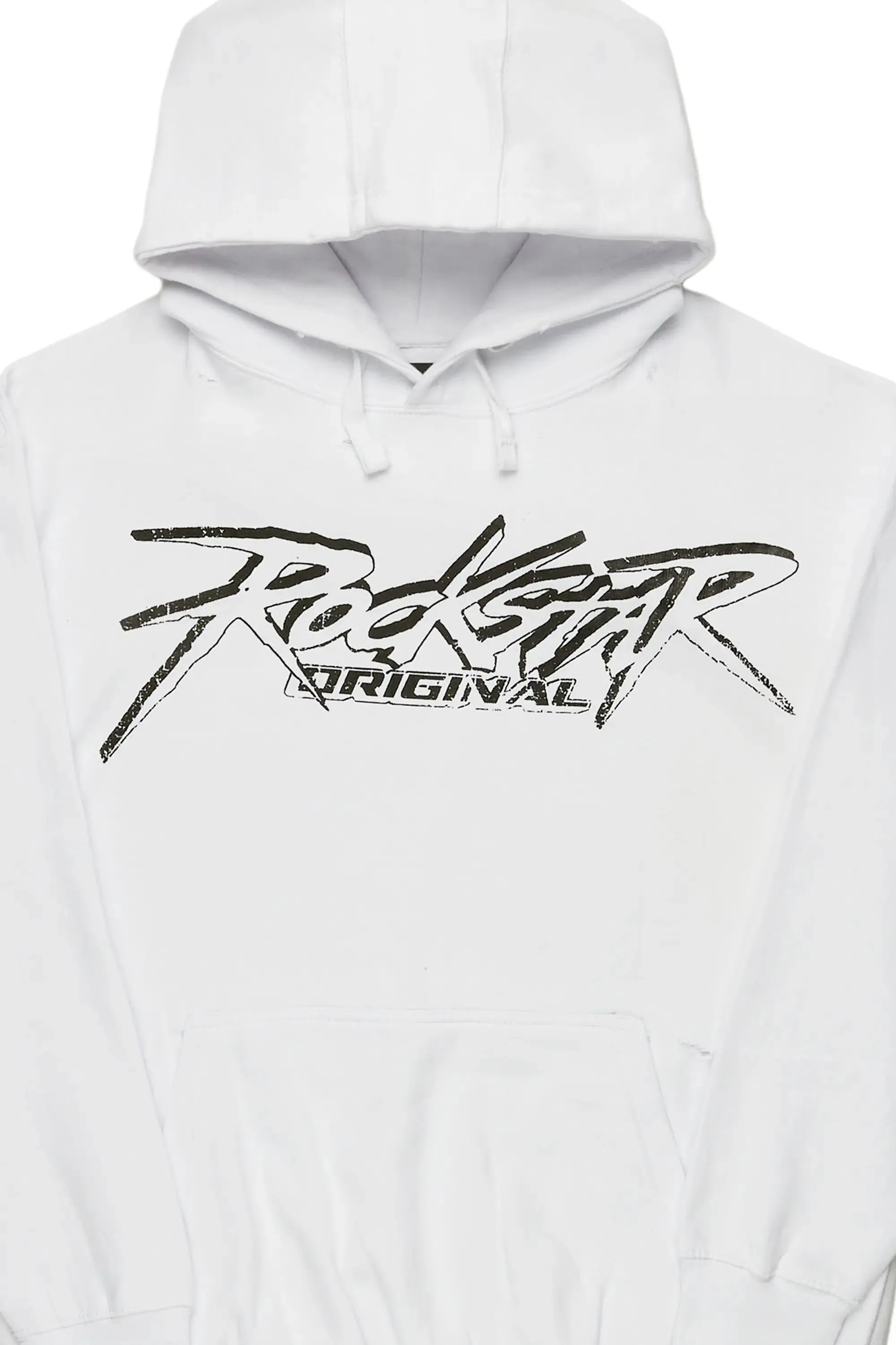 Alpha White Graphic Hoodie