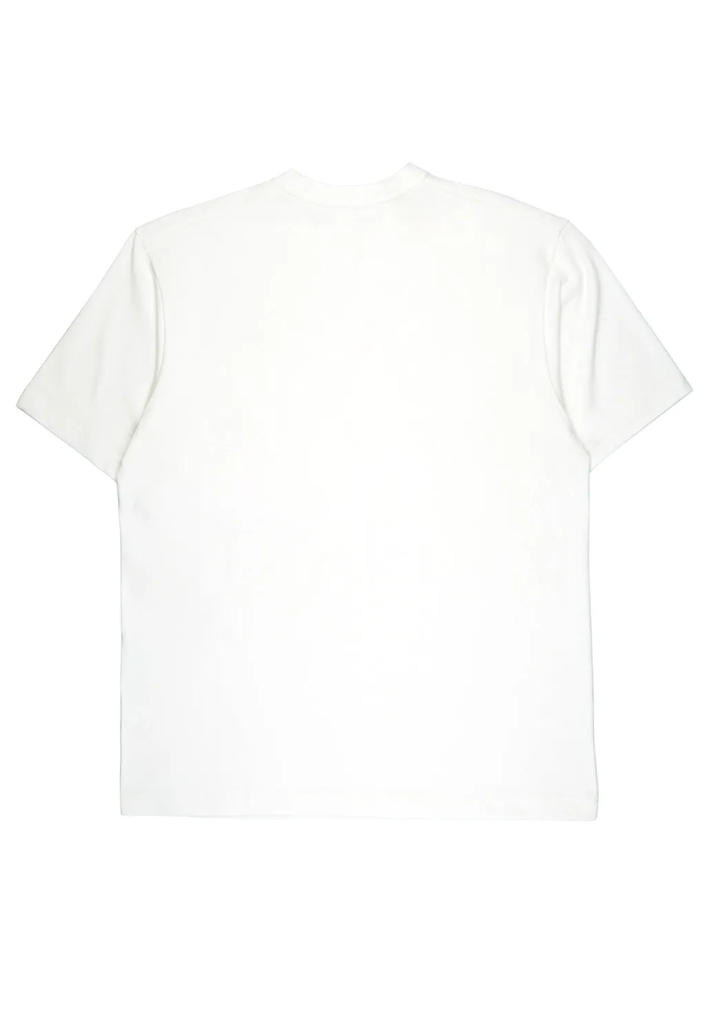 And Wander Men's Noizy Logo Printed Tee - White