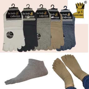 Ankle Five Toe Socks