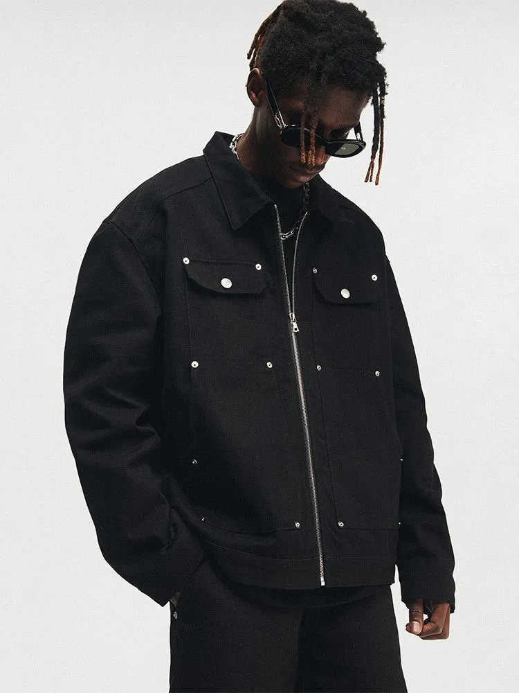 ANTIDOTE studded jacket