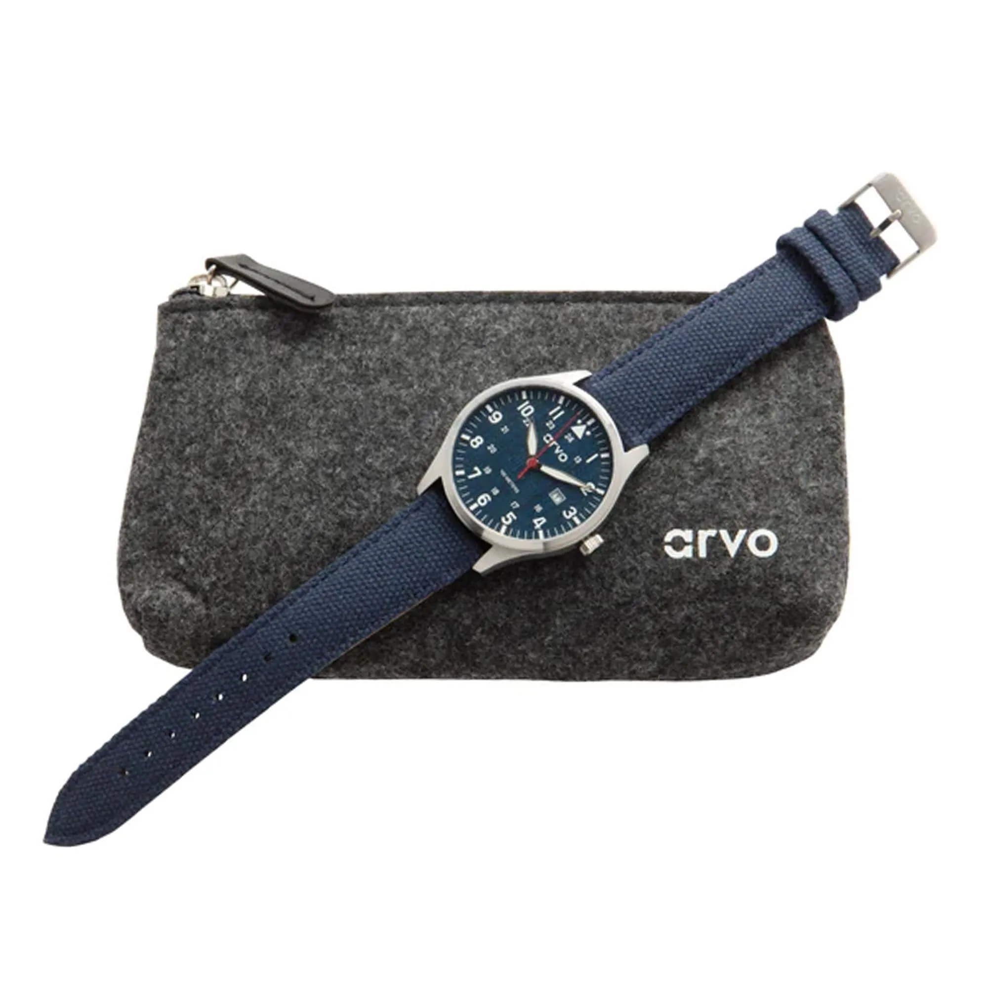 Arvo Rove Field Blue Face Watch