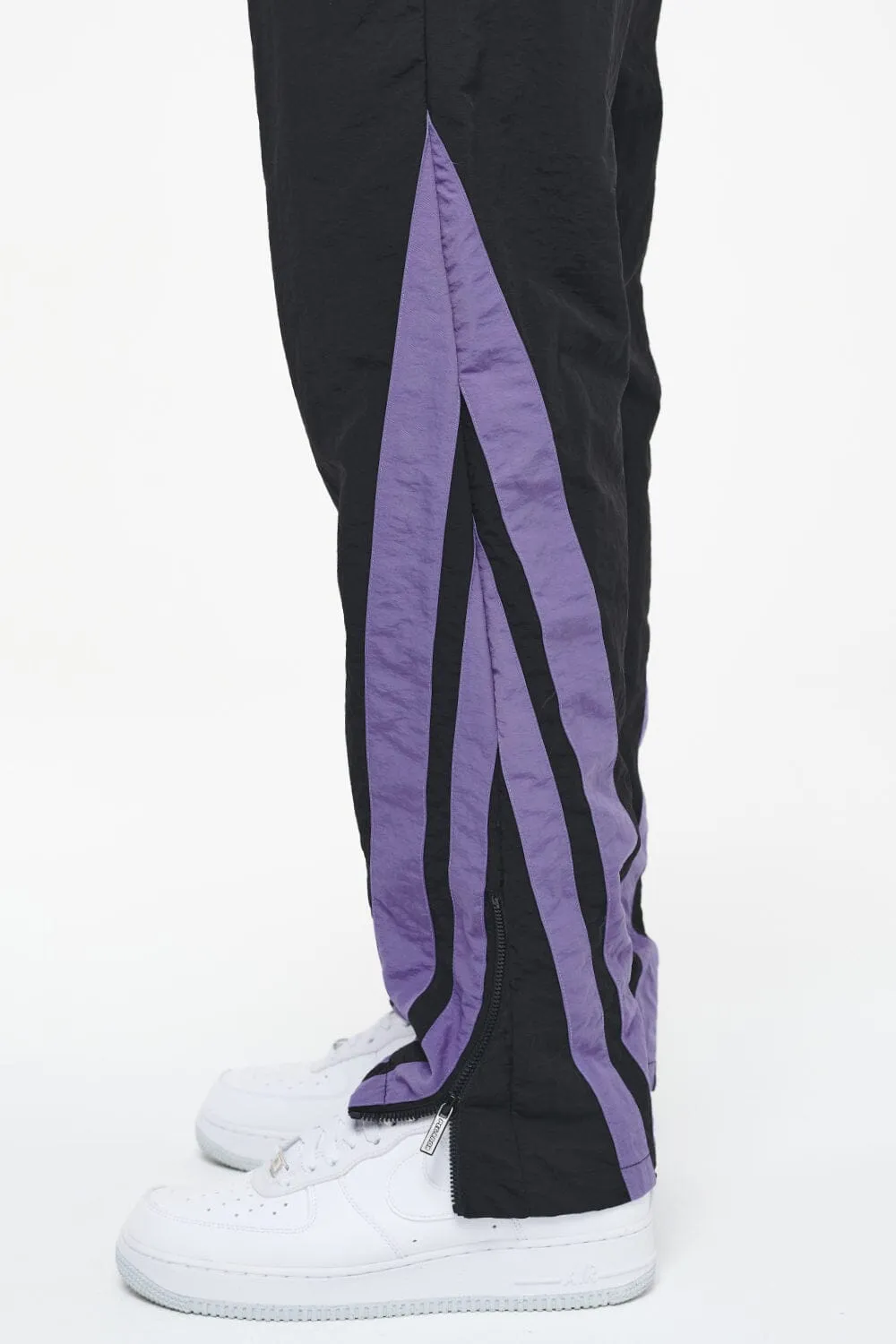 Ascot Track Pants Black Magic Violet