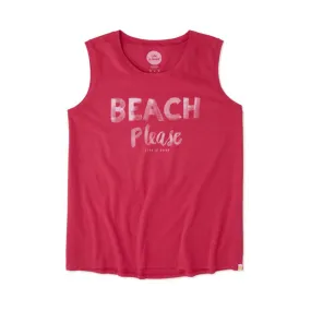 Beach Please Muscle T-Shirt by Life is good