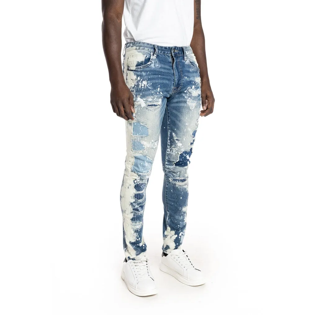 Bleach Fashion Jeans -Marshall Blue