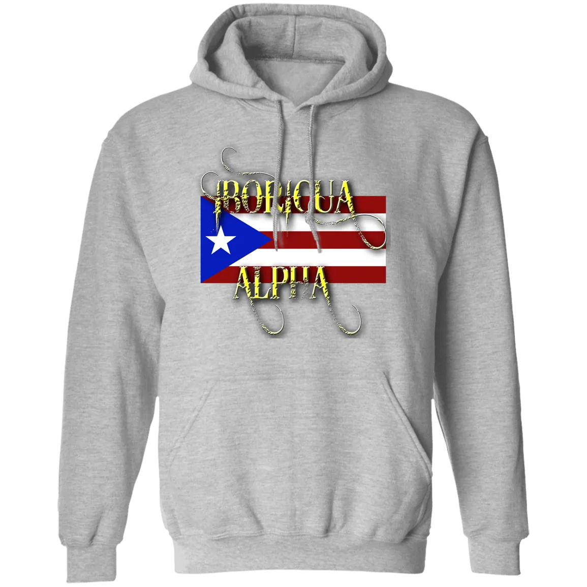 BORICUA ALPHA Hoodie 8 oz.