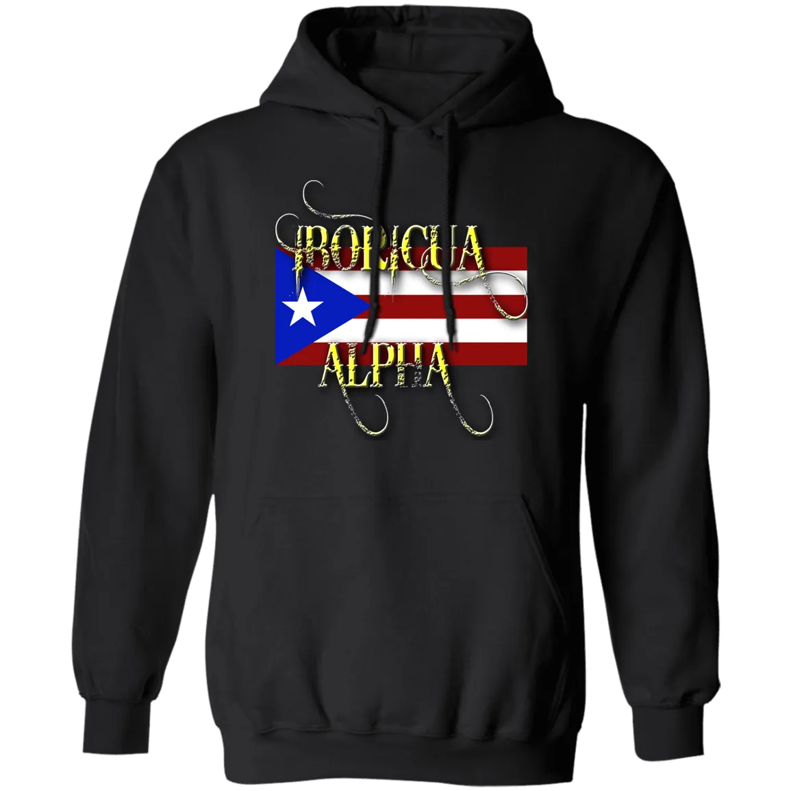 BORICUA ALPHA Hoodie 8 oz.