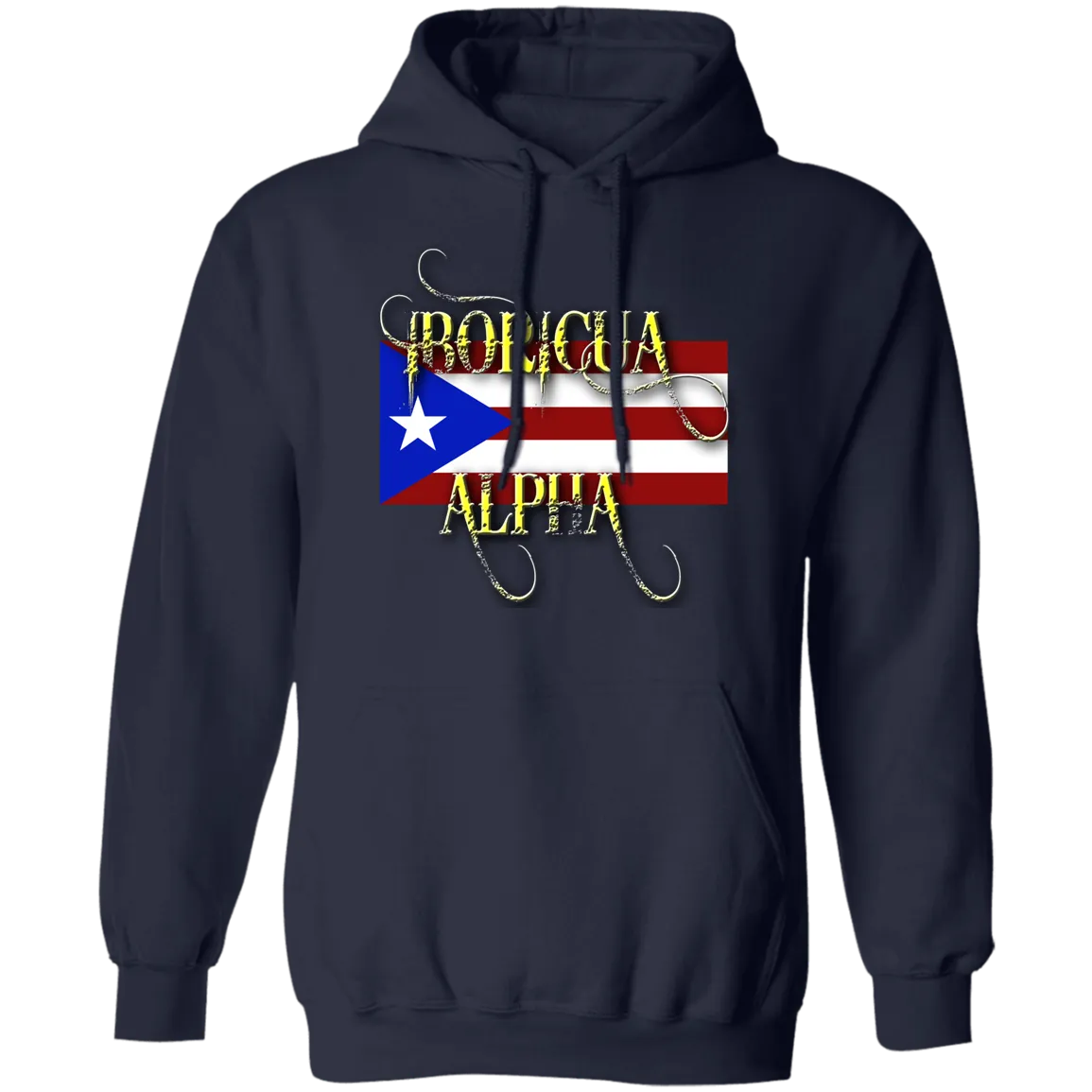 BORICUA ALPHA Hoodie 8 oz.