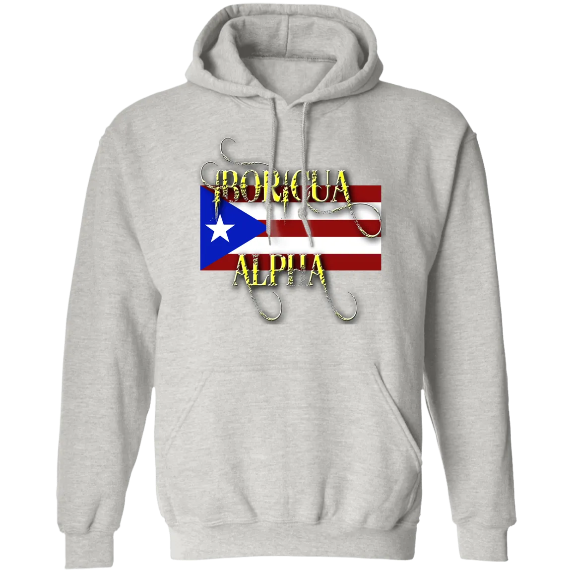 BORICUA ALPHA Hoodie 8 oz.