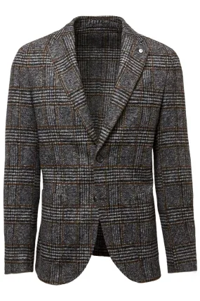 Boucle Plaid Jack Jacket