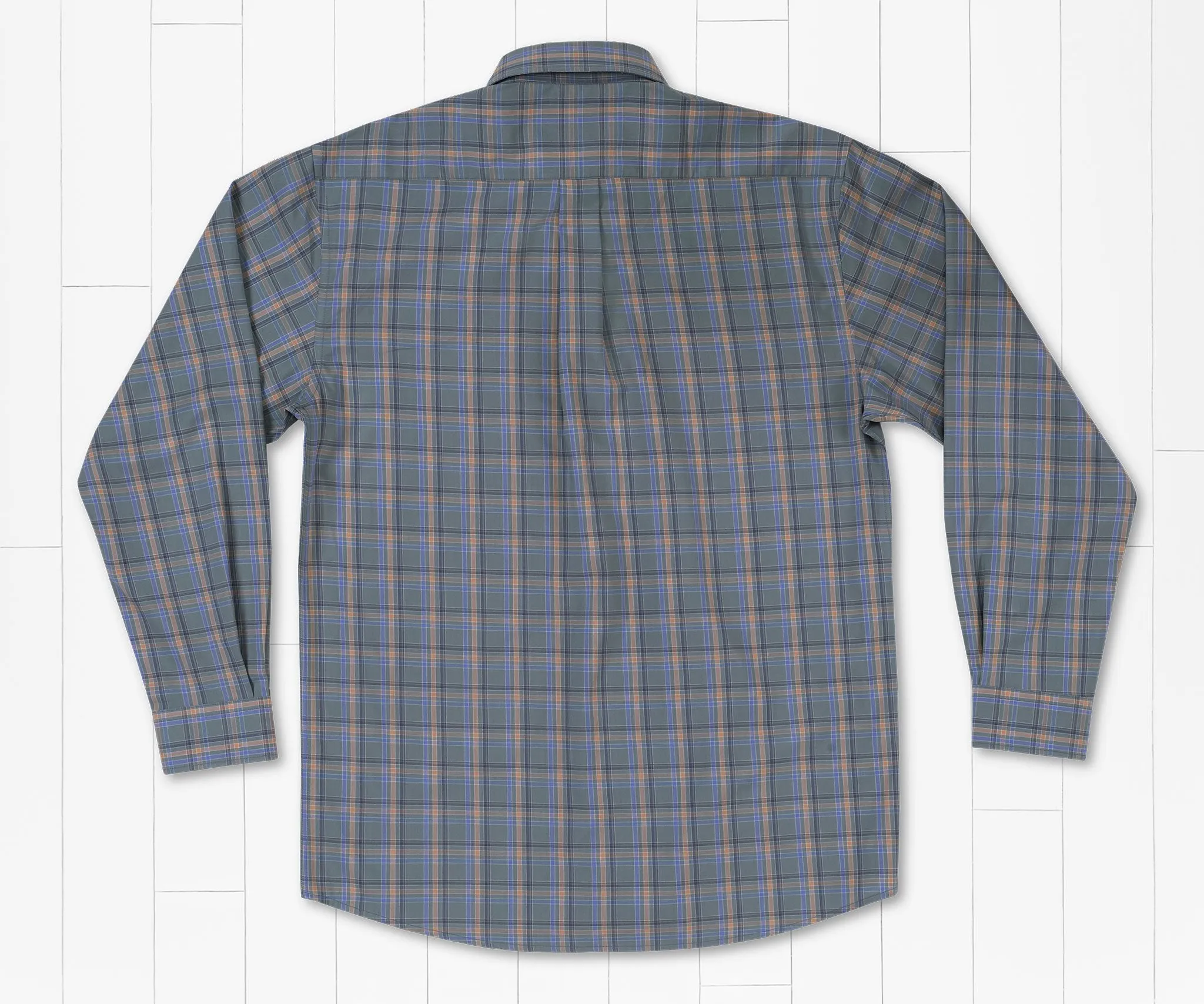 Bristol Performance Plaid Dress Shirt