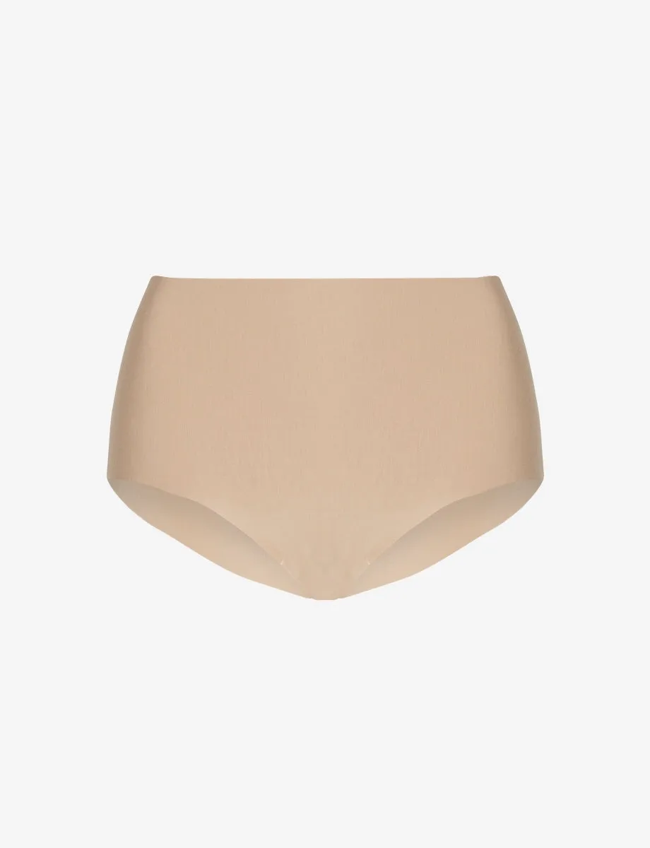 Butter High Rise Bikini Beige