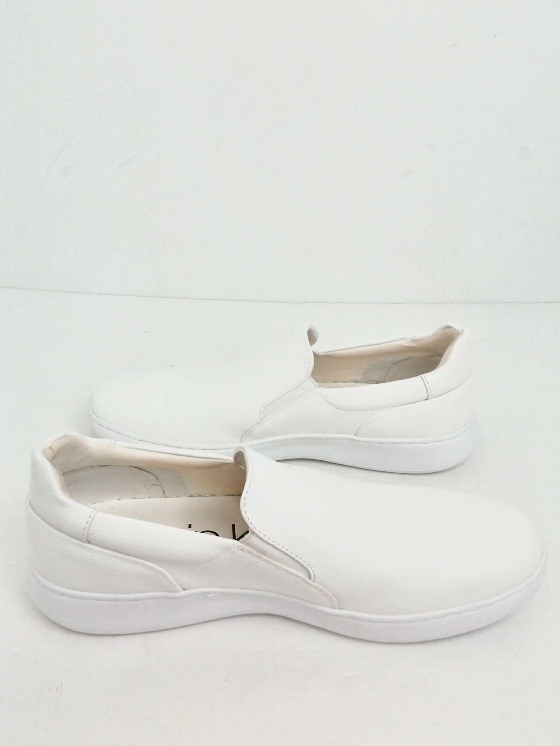 Calvin Klein Women's White Fortum Sneakers Size 9.5 M