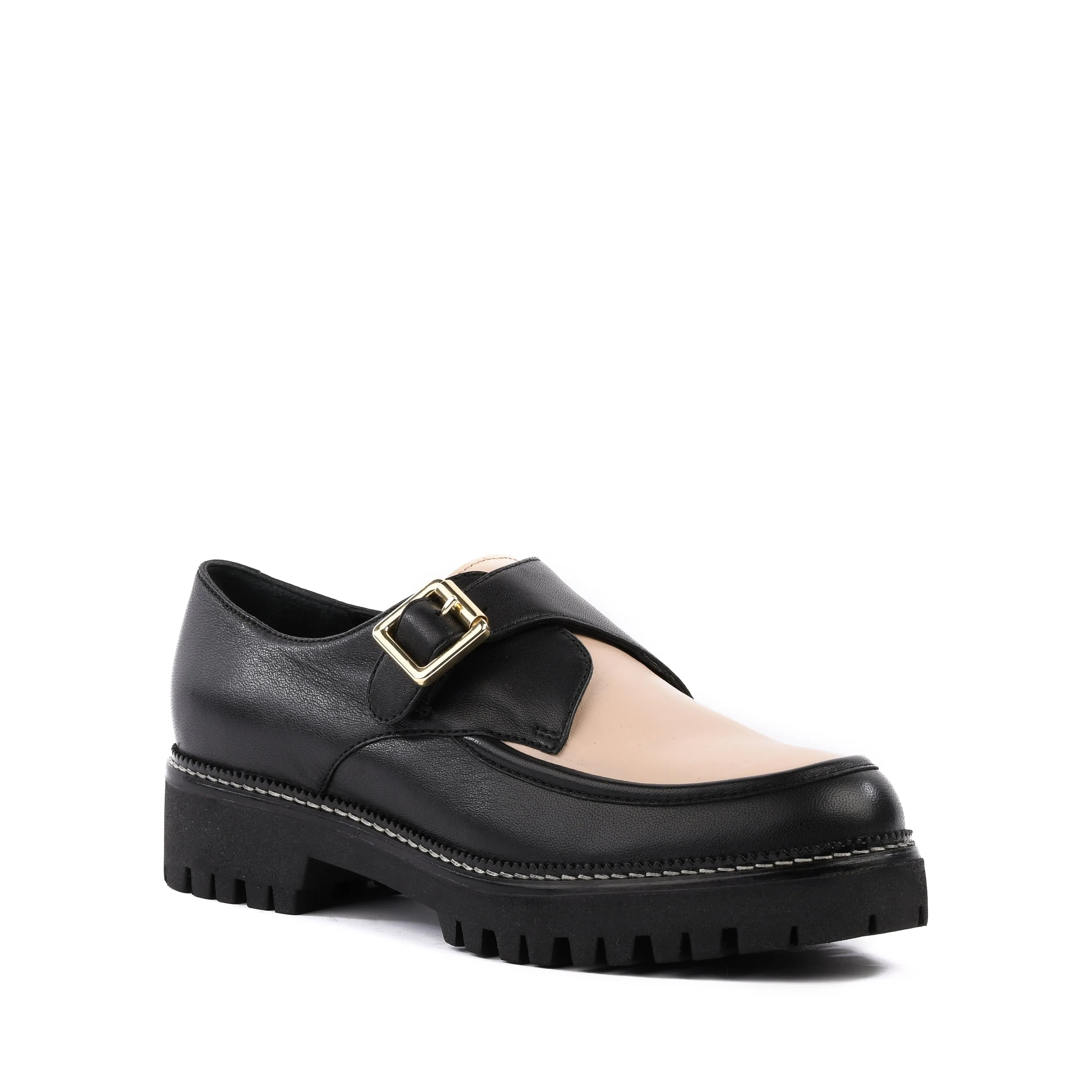 Catch Me Platform Monk Strap Loafer