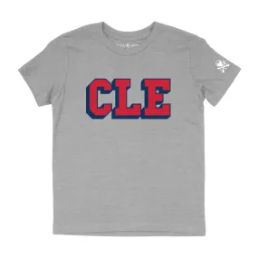 CLE College - Navy/Red - Youth Crew T-Shirt