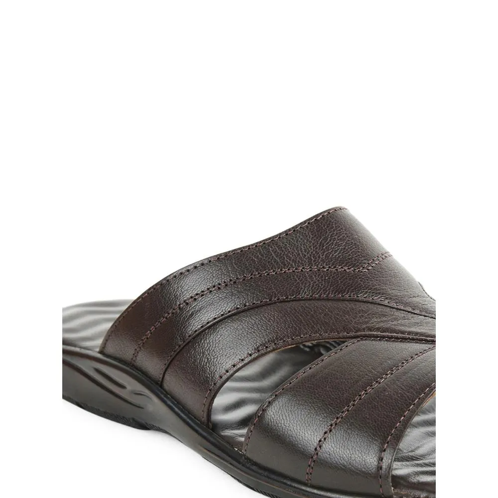 Coolers By Liberty Men LG-751 Brown Casual Slippers