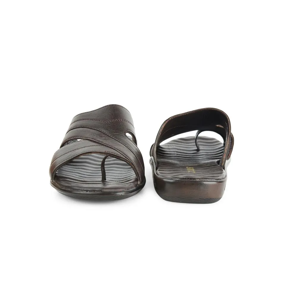 Coolers By Liberty Men LG-751 Brown Casual Slippers