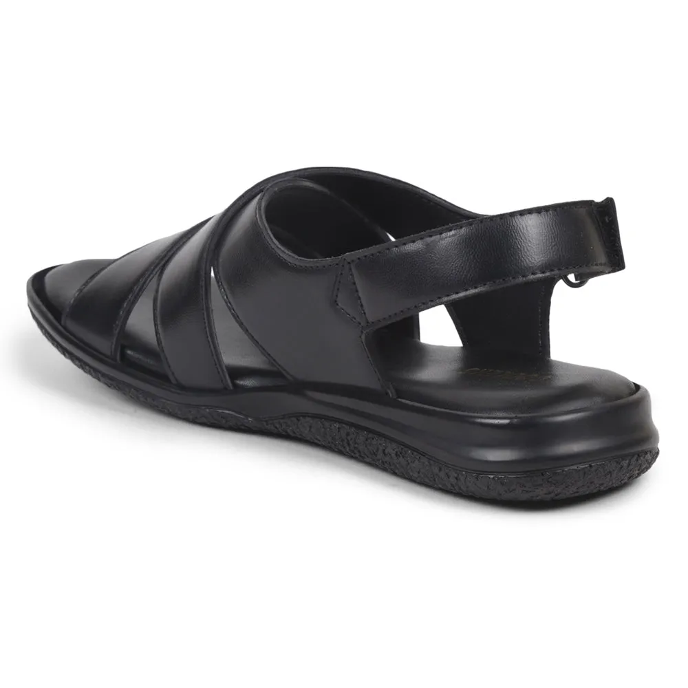 Coolers By Liberty Men VCL-35 Black Formal Sandal