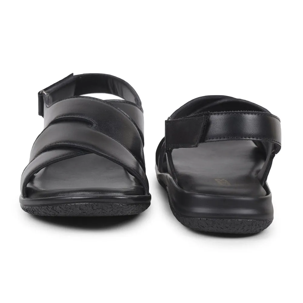 Coolers By Liberty Men VCL-35 Black Formal Sandal