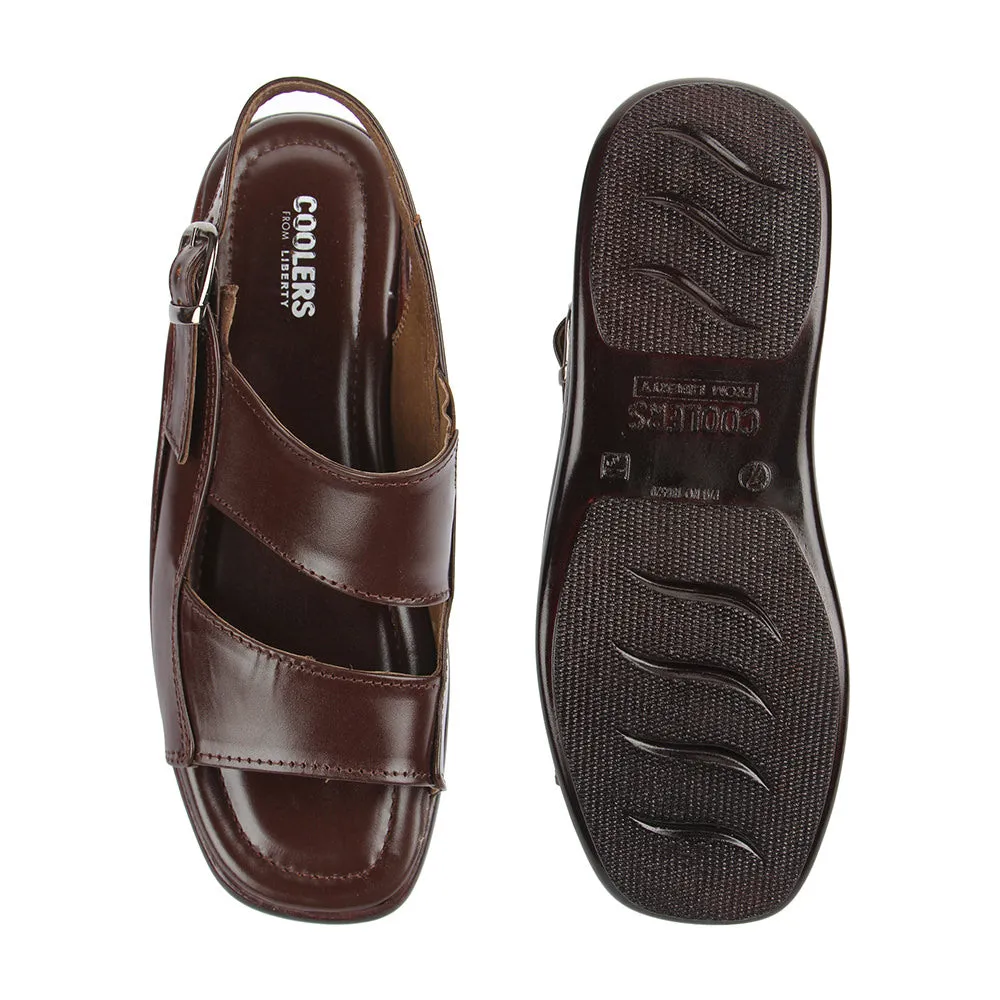 Coolers Formal (Brown) Sandals For Men 2013-24 By Liberty