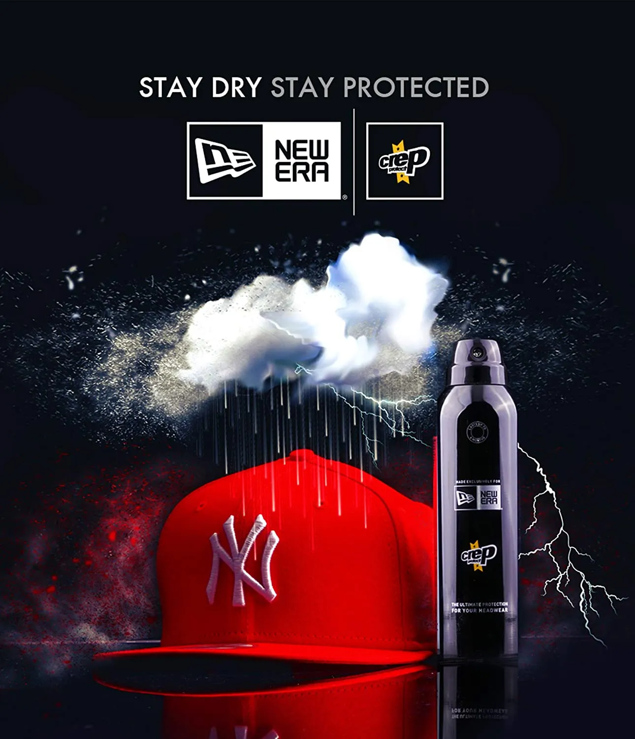 CREP X NEW ERA HEADWEAR SPRAY