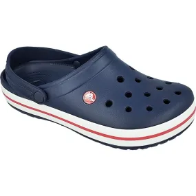 Crocs Unisex Crocband Slippers - Navy Blue