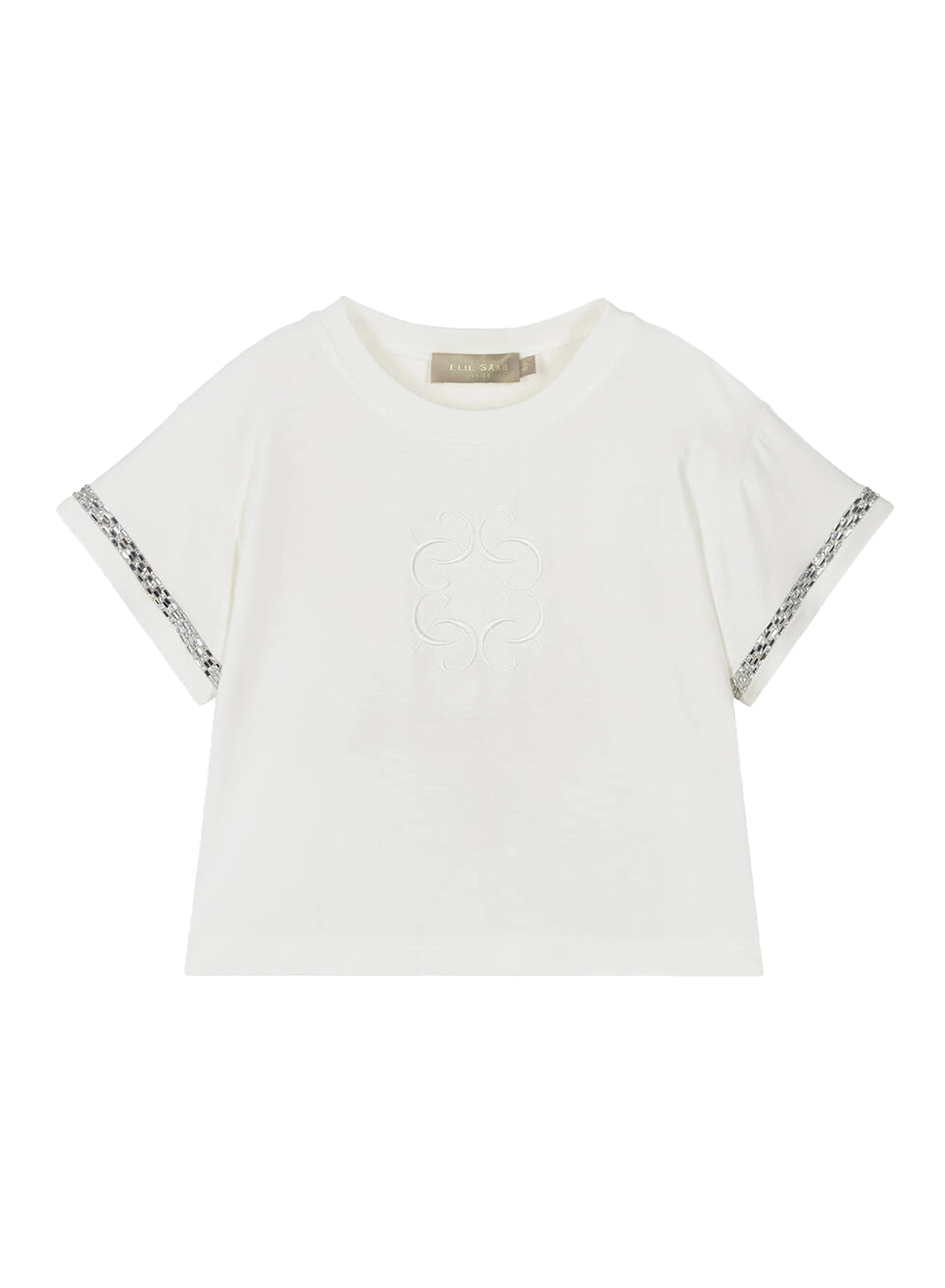 Crystal-Embellished T-Shirt