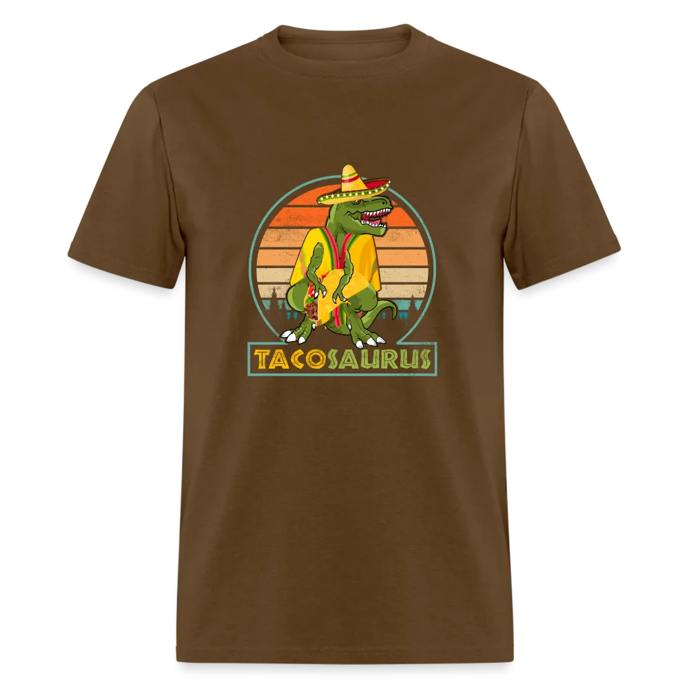 Dino-mite Taco Time: The Hilarious 'Tacosaurus' Tyrannosaurus Taco Tee