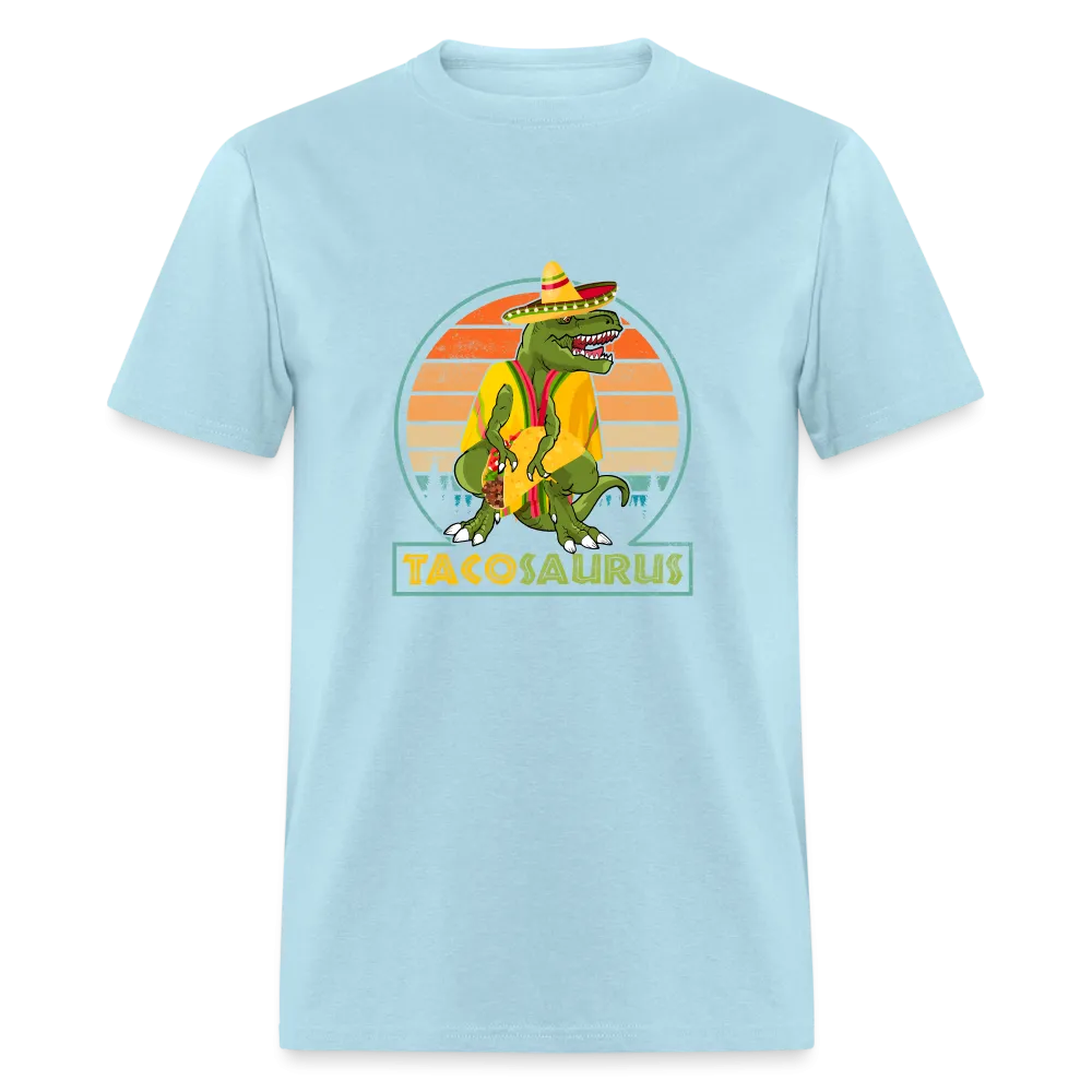 Dino-mite Taco Time: The Hilarious 'Tacosaurus' Tyrannosaurus Taco Tee