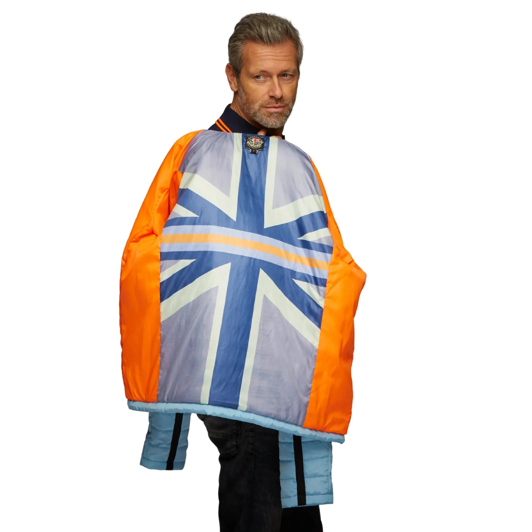 Blue GrandPrix Originals Mens Gulf Performance Jacket - High Performance