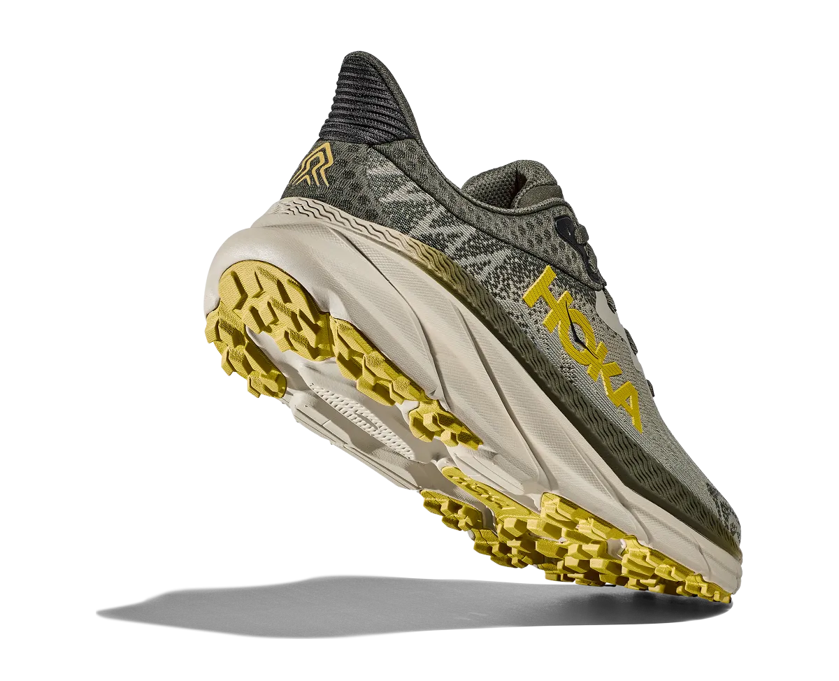 Hoka One One Challenger 7 Trail Runner - Olive Haze / Forest Cover