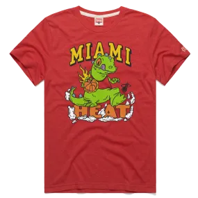 Homage Miami HEAT Rugrats Reptar Tee