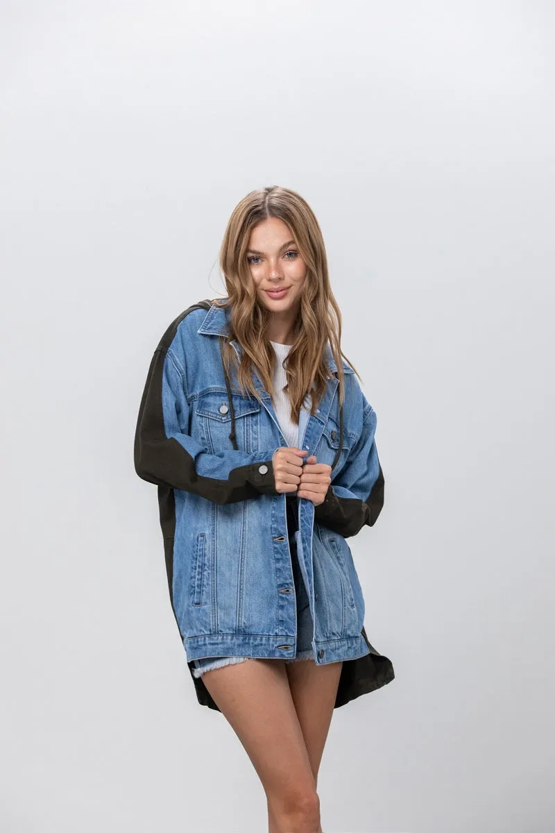 Insane Weekend Oversized Denim Jacket