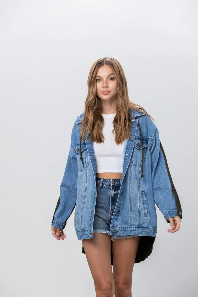 Insane Weekend Oversized Denim Jacket