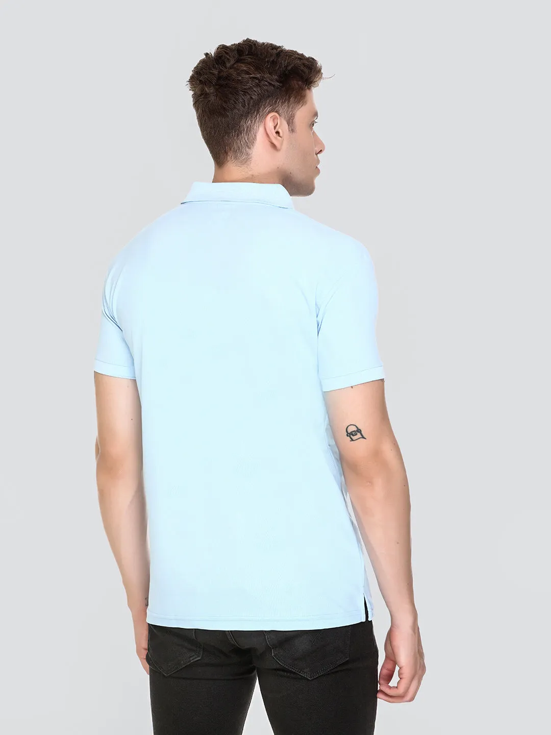 Jinxer Polo Neck Men T-Shirt