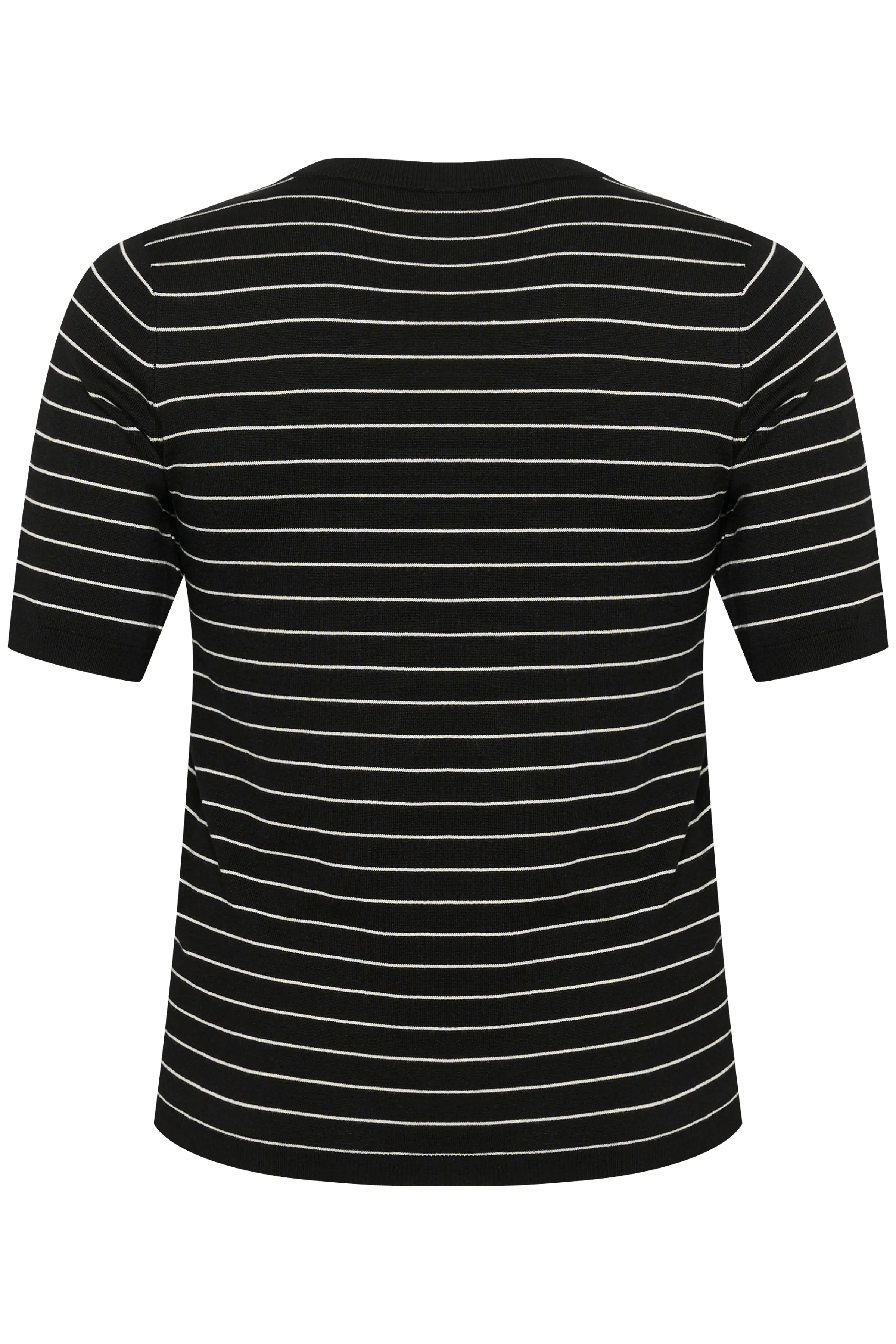 Kaffe KAlizza striped knit black/turtledove