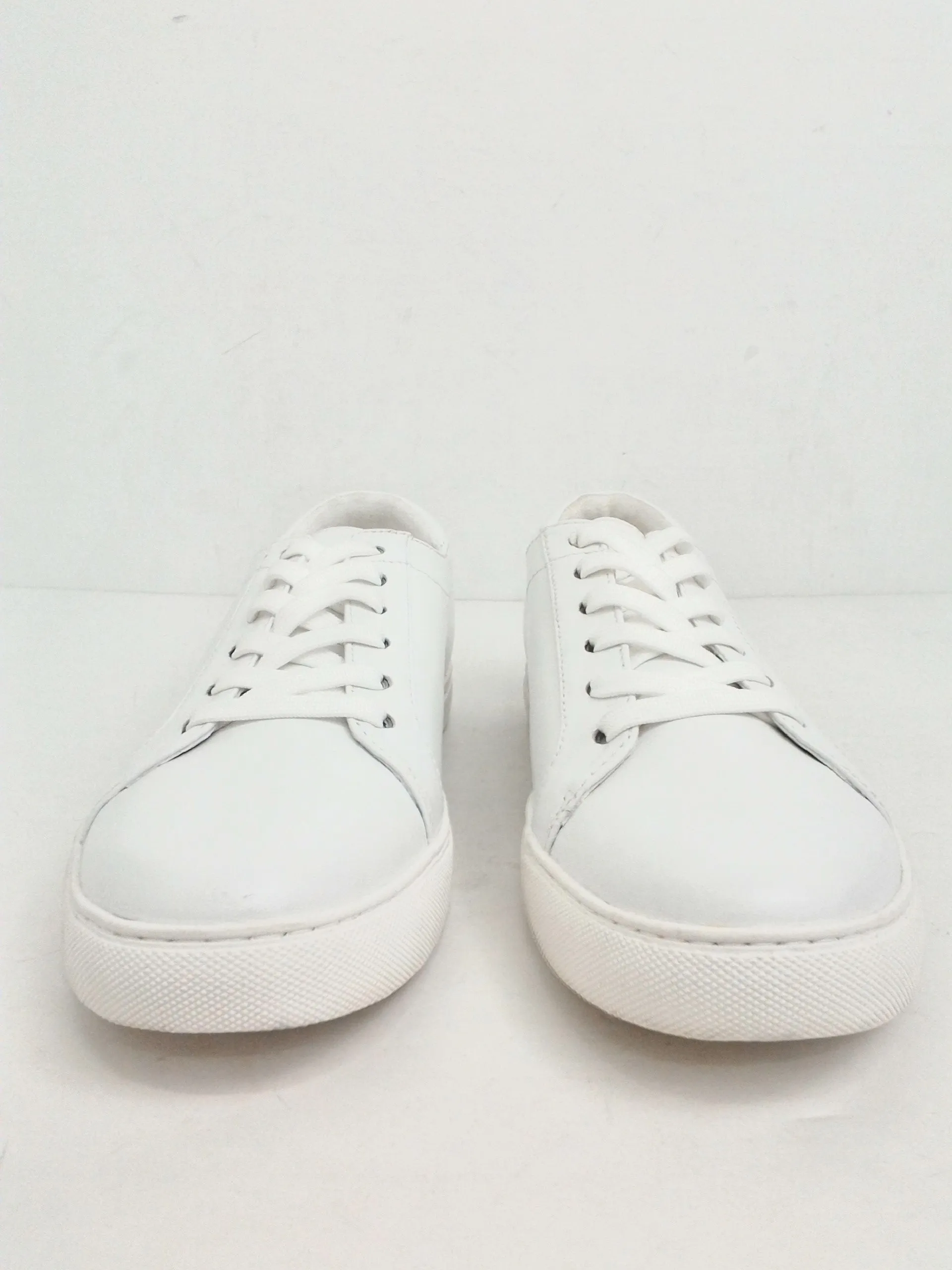 Kenneth Cole Women's White Leather Sneakers Size 9.5